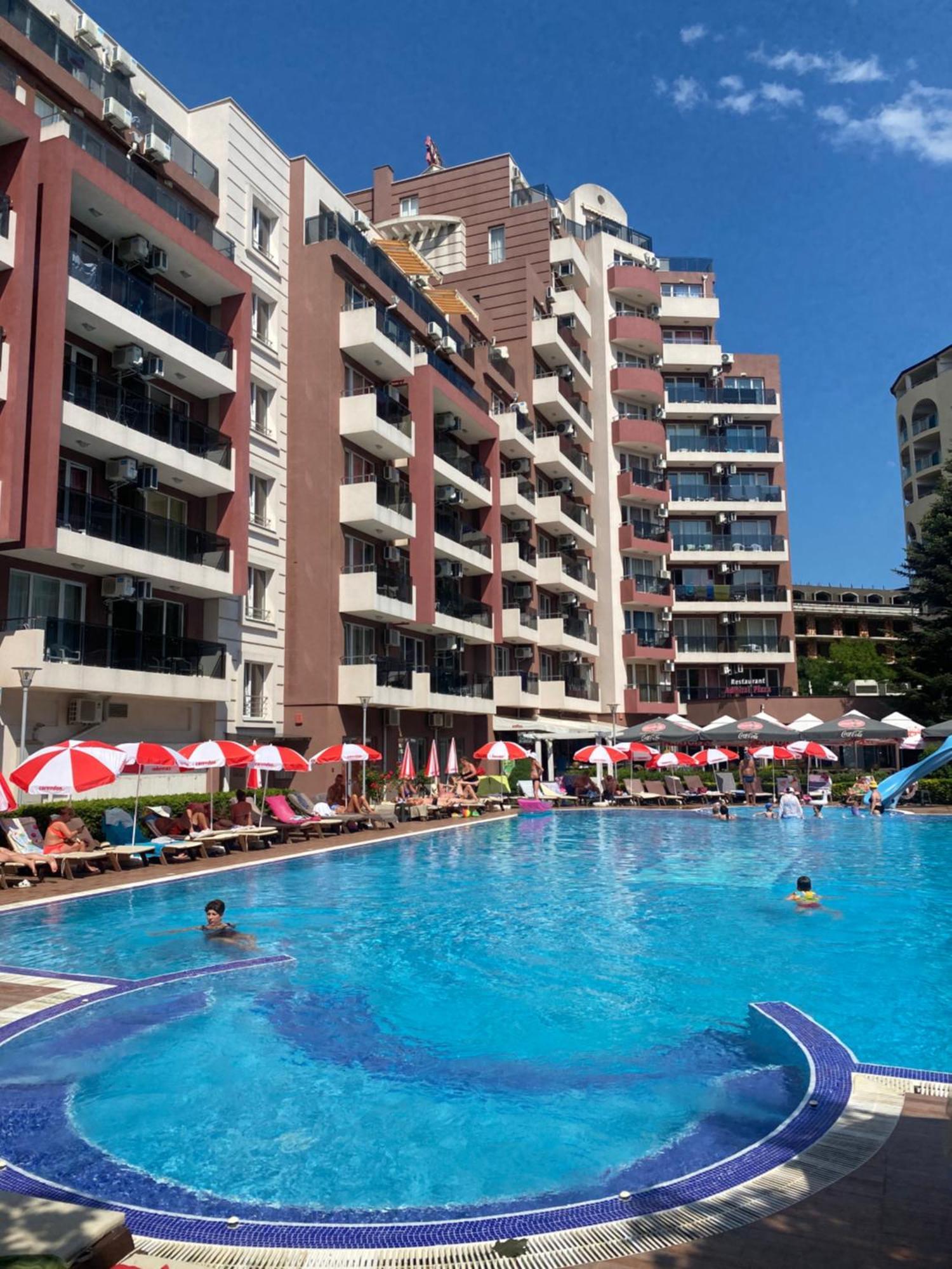 Admiral Plaza C 53 Private Cozy Studio Sunny Beach Exterior photo